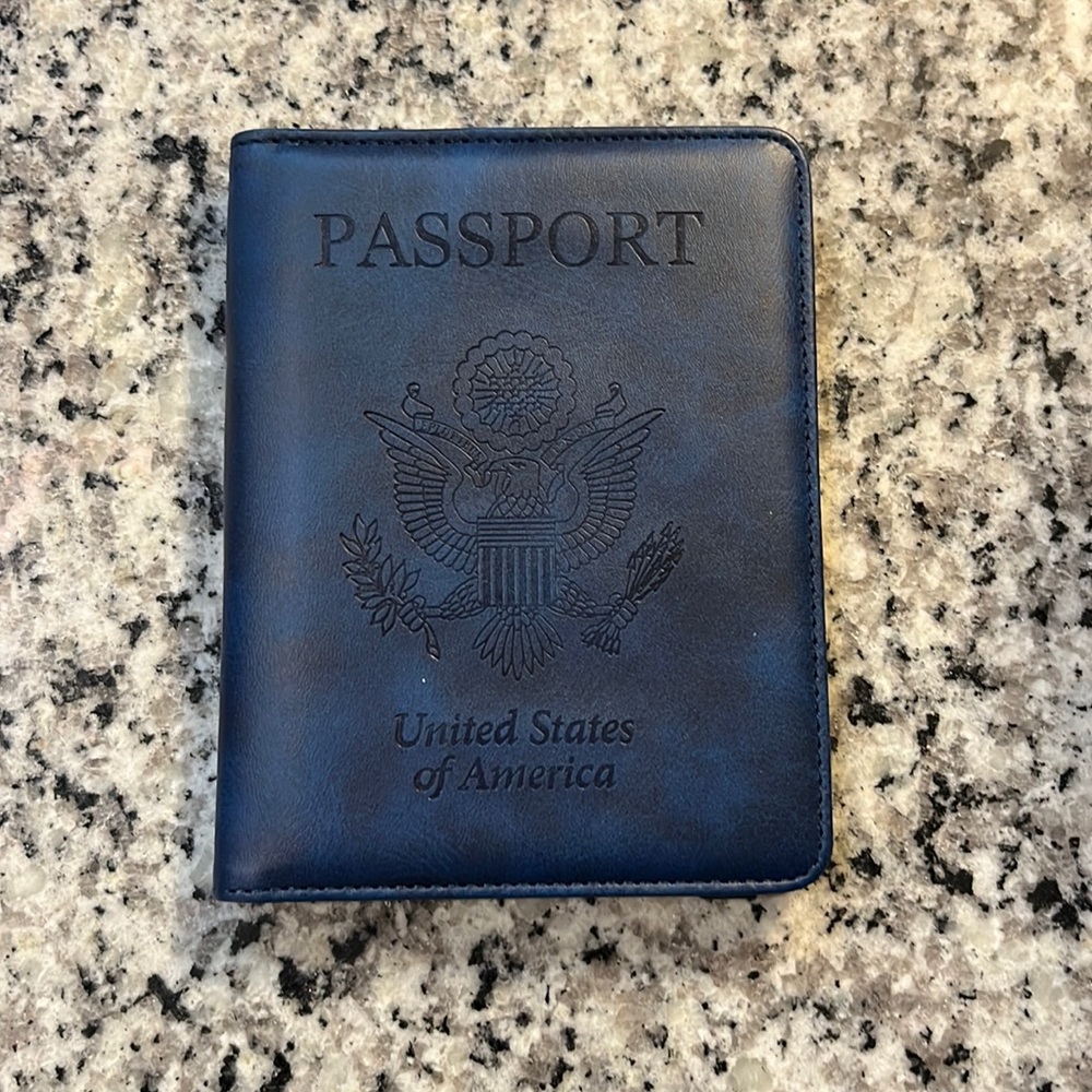 Passport and vaccine holder